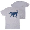 Hockey Short Sleeve T-Shirt - Rocky The Hockey Dog (Back Design) 1 Hockey Short Sleeve T-Shirt - Rocky The Hockey Dog (Back Design) -Sport Gift Store hk 06802 GRAY MAIN