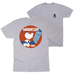 Hockey Short Sleeve T-Shirt - Woodstick (Back Design)