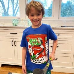 Hockey T-Shirt Short Sleeve - Stick Tricks -Sport Gift Store hk 07239 ROYAL LIFESTYLE