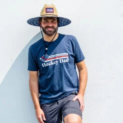 Hockey Straw Hat - Hockey Dad 17 Hockey Straw Hat - Hockey Dad -Sport Gift Store hk 07277 DAD LIFESTYLE 3