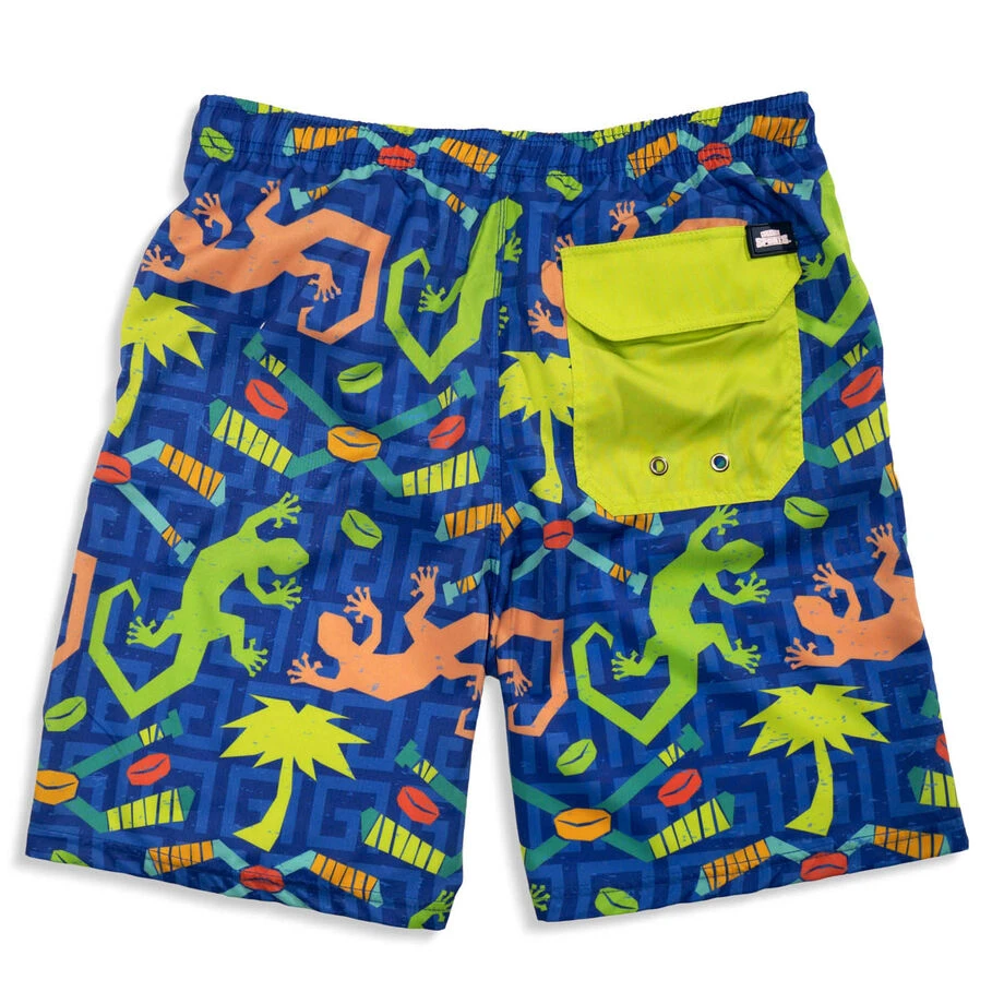Hockey Swim Trunks - Ice Time Iguanas 6 Hockey Swim Trunks - Ice Time Iguanas - Image 4