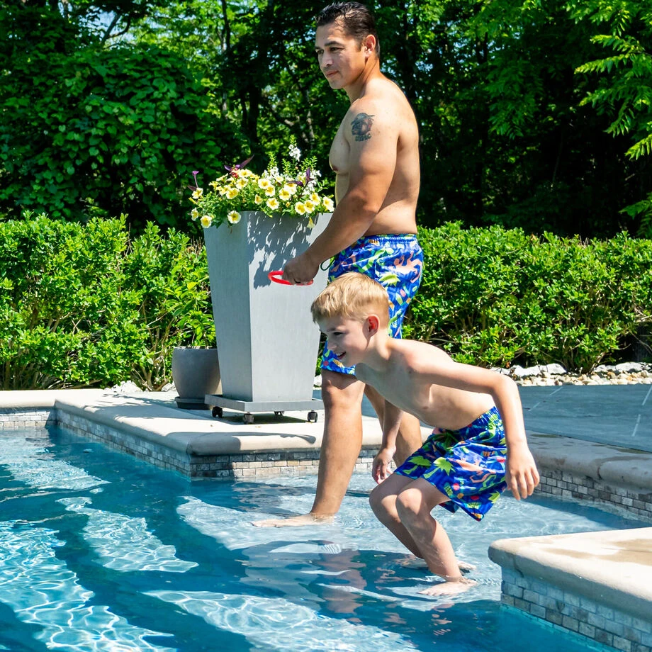 Hockey Swim Trunks - Ice Time Iguanas 5 Hockey Swim Trunks - Ice Time Iguanas - Image 3