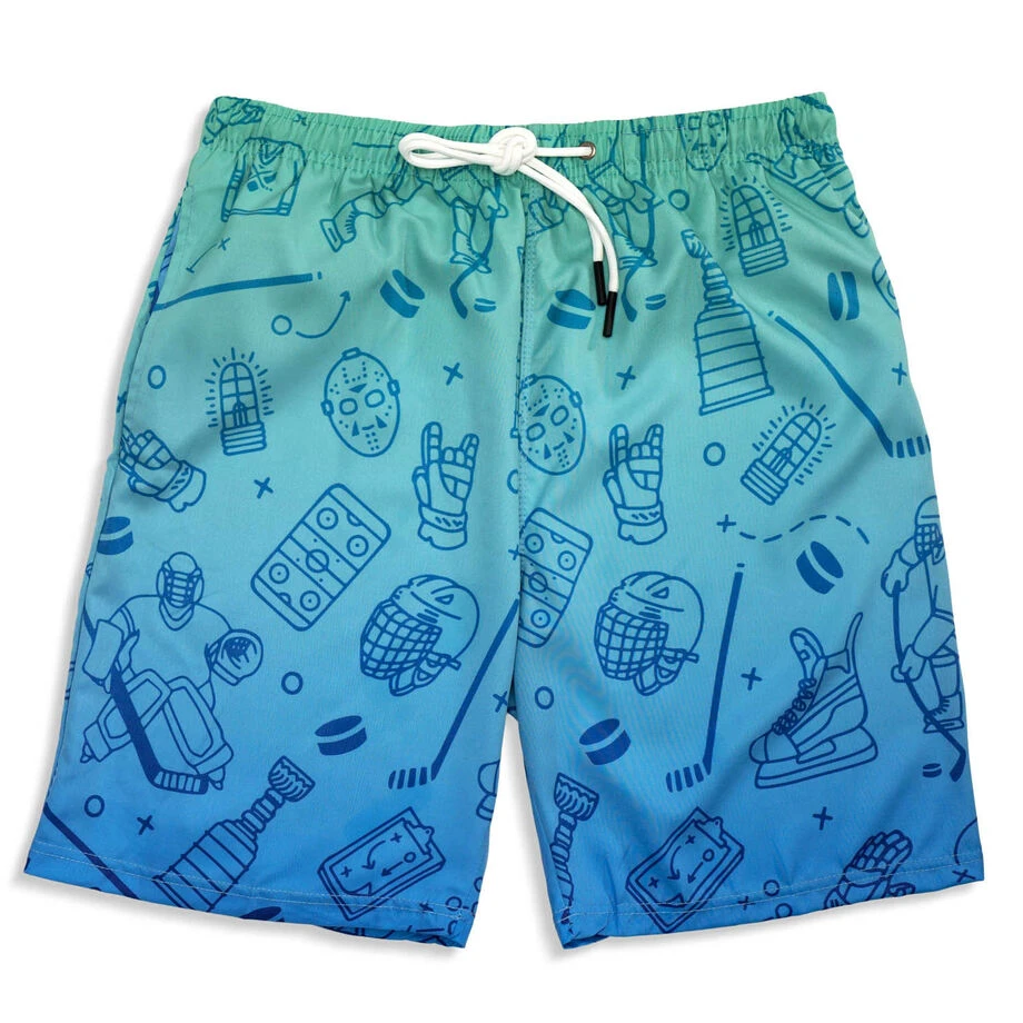Hockey Swim Trunks - Iconic 3 Hockey Swim Trunks - Iconic