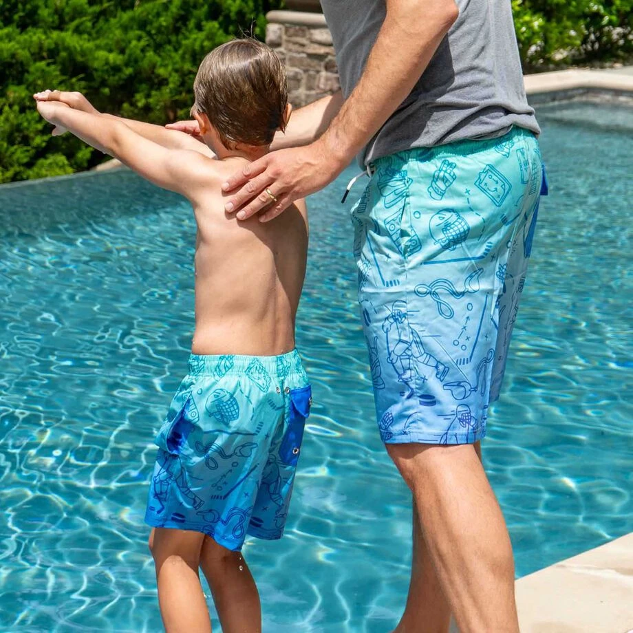 Hockey Swim Trunks - Iconic 7 Hockey Swim Trunks - Iconic - Image 5