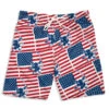 Hockey Swim Trunks - Patriotic -Sport Gift Store hk 07282 FRONT