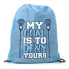 Lacrosse Drawstring Backpack My Goal Lacrosse 2 Lacrosse Drawstring Backpack My Goal Lacrosse -Sport Gift Store lx 04903 LIGHTBLUE MAIN