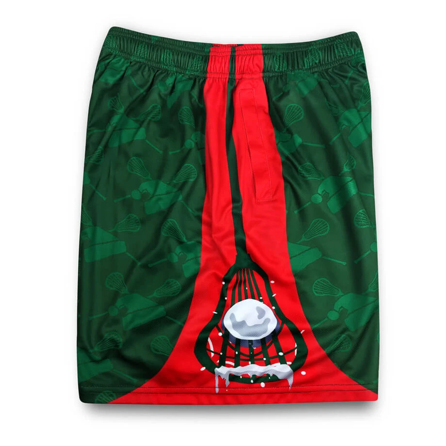 Lacrosse Shorts - Santa Laxer Christmas 7 Lacrosse Shorts - Santa Laxer Christmas - Image 5