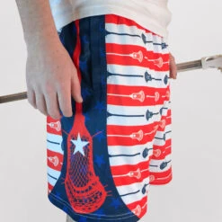 Lacrosse Shorts - Stars & Stripes -Sport Gift Store lx 08841 5
