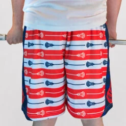 Lacrosse Shorts - Stars & Stripes -Sport Gift Store lx 08841 6