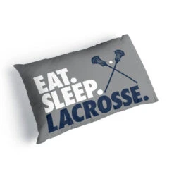 Guys Lacrosse Pillowcase - Eat Sleep Lacrosse 7 Guys Lacrosse Pillowcase - Eat Sleep Lacrosse -Sport Gift Store lx 09090 GRAY MAIN