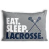 Guys Lacrosse Pillowcase - Eat Sleep Lacrosse 2 Guys Lacrosse Pillowcase - Eat Sleep Lacrosse -Sport Gift Store lx 09090 GRAY MAIN2