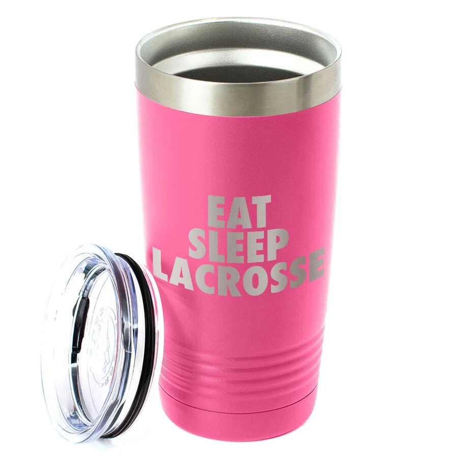 Lacrosse 20 Oz. Double Insulated Tumbler - Eat Sleep Lacrosse 4 Lacrosse 20 Oz. Double Insulated Tumbler - Eat Sleep Lacrosse - Image 2