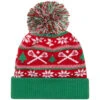 Lacrosse Knit Hat - Crossed Sticks Ugly Sweater -Sport Gift Store lx 09552