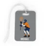 Guys Lacrosse Bag/Luggage Tag - Personalized Goalie -Sport Gift Store lx 09683 GRAY MEDIUM