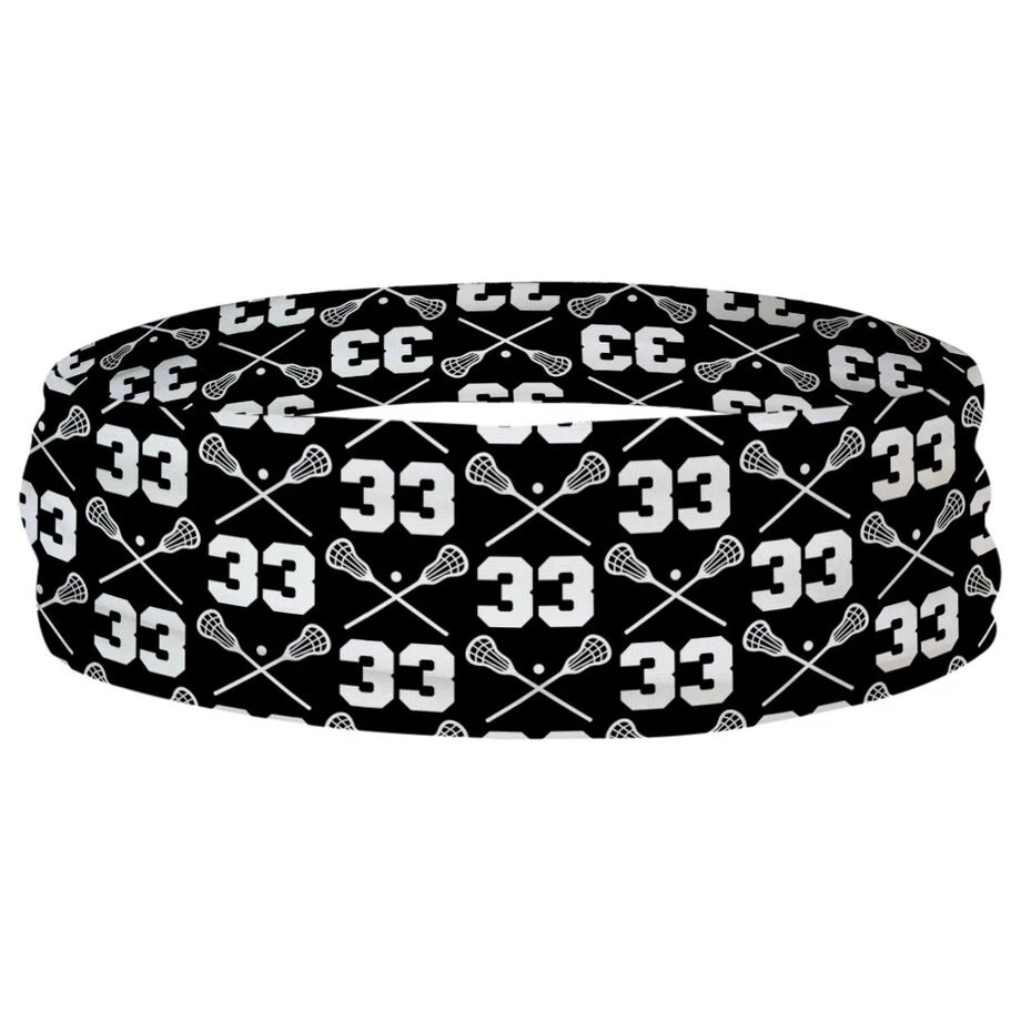Guys Lacrosse Multifunctional Headwear - Personalized Team Number Repeat RokBAND 5 Guys Lacrosse Multifunctional Headwear - Personalized Team Number Repeat RokBAND - Image 3