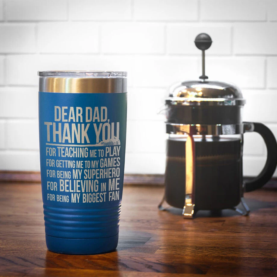 Guys Lacrosse 20 Oz. Double Insulated Tumbler - Dear Dad 8 Guys Lacrosse 20 Oz. Double Insulated Tumbler - Dear Dad - Image 6