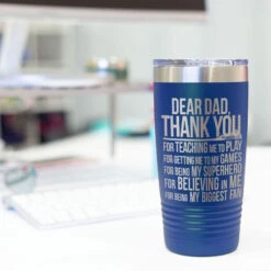 Guys Lacrosse 20 Oz. Double Insulated Tumbler - Dear Dad 15 Guys Lacrosse 20 Oz. Double Insulated Tumbler - Dear Dad -Sport Gift Store lx 10325 ROYAL DESK