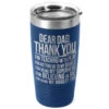Guys Lacrosse 20 Oz. Double Insulated Tumbler - Dear Dad -Sport Gift Store lx 10325 ROYAL MAIN