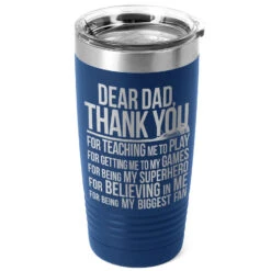 Guys Lacrosse 20 Oz. Double Insulated Tumbler - Dear Dad