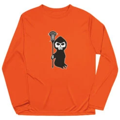 Guys Lacrosse Long Sleeve Performance Tee - Guys Lacrosse Reaper