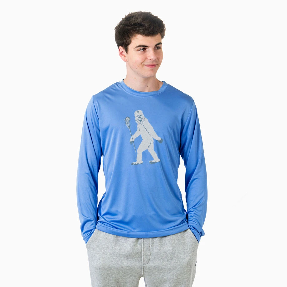 Guys Lacrosse Long Sleeve Performance Tee - Yeti 4 Guys Lacrosse Long Sleeve Performance Tee - Yeti - Image 2