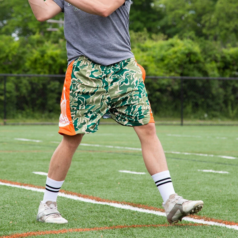 Lacrosse Shorts - Hunter Camo 7 Lacrosse Shorts - Hunter Camo - Image 5