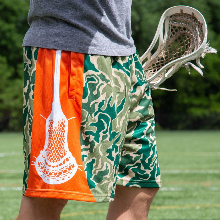 Lacrosse Shorts - Hunter Camo 3 Lacrosse Shorts - Hunter Camo