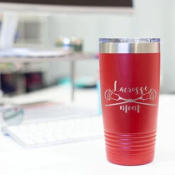 Guys Lacrosse 20oz. Double Insulated Tumbler - Lacrosse Mom 15 Guys Lacrosse 20oz. Double Insulated Tumbler - Lacrosse Mom -Sport Gift Store lx 11268 RED DESK