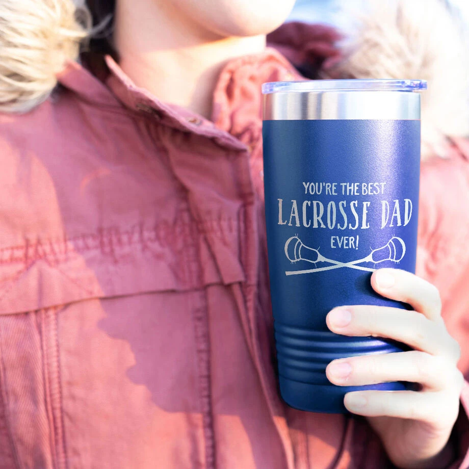 Guys Lacrosse 20oz. Double Insulated Tumbler - You're The Best Dad Ever 5 Guys Lacrosse 20oz. Double Insulated Tumbler - You're The Best Dad Ever - Image 3