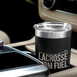 Guys Lacrosse 20oz. Double Insulated Tumbler - Lacrosse Mom Fuel -Sport Gift Store lx 11272 BLACK CAR