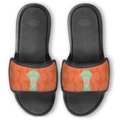 Guys Lacrosse Repwell® Slide Sandals - Chill Palm Leaf Stick