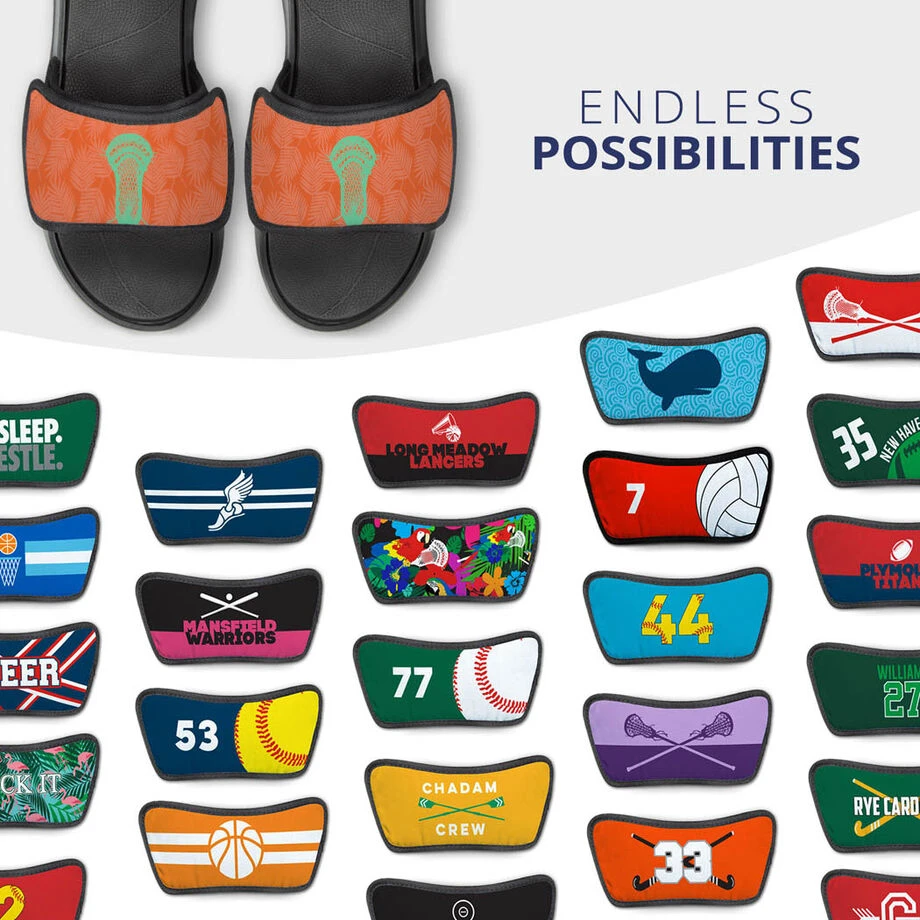 Guys Lacrosse Repwell® Sandal Straps - Chill Palm Leaf Stick 7 Guys Lacrosse Repwell® Sandal Straps - Chill Palm Leaf Stick - Image 5