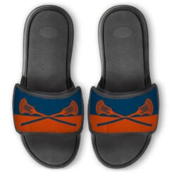 Guys Lacrosse Repwell® Slide Sandals - Colorblock Sticks
