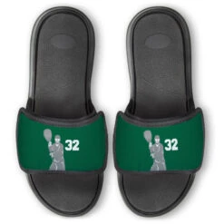 Guys Lacrosse Repwell® Slide Sandals - Goalie With Number