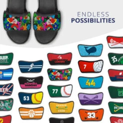 Guys Lacrosse Repwell® Sandal Straps - Lacrosse Parrots -Sport Gift Store lx 11330 STRAPS MULTI