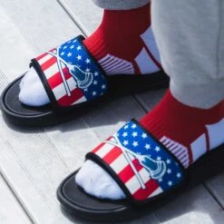 Guys Lacrosse Repwell® Slide Sandals - USA Lacrosse 9 Guys Lacrosse Repwell® Slide Sandals - USA Lacrosse -Sport Gift Store lx 11335 LIFESTYLE 1