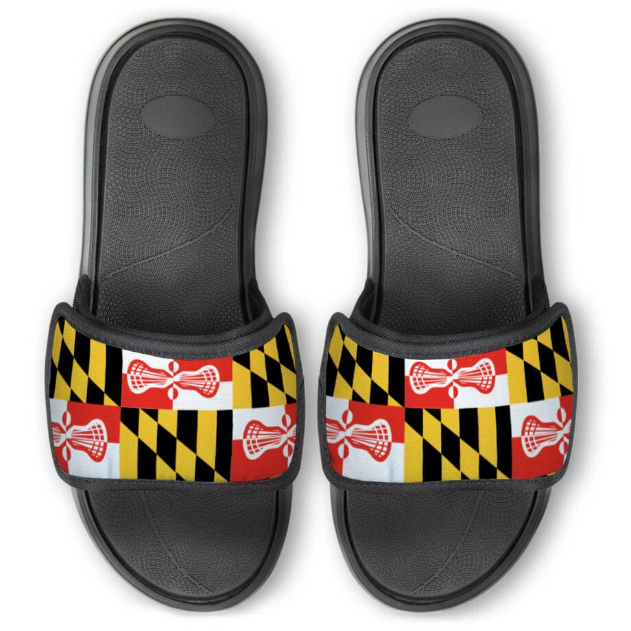Lacrosse Repwell® Slide Sandals - Maryland 3 Lacrosse Repwell® Slide Sandals - Maryland
