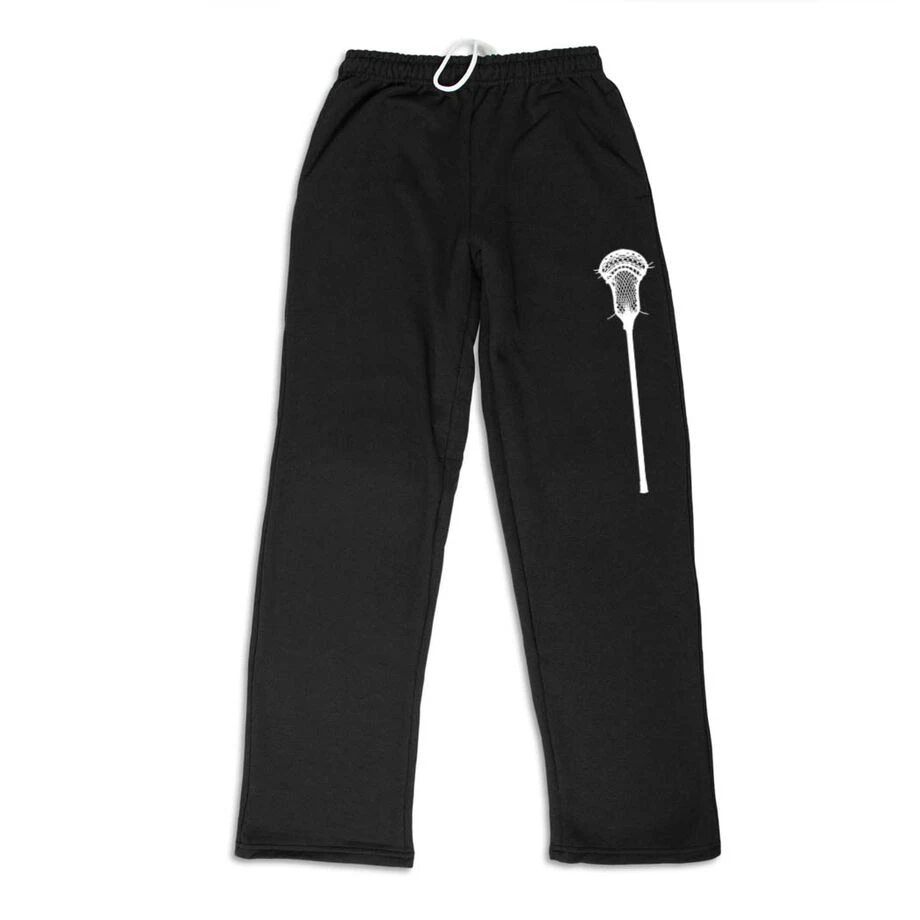 Guys Lacrosse Fleece Sweatpants - Large Stick 4 Guys Lacrosse Fleece Sweatpants - Large Stick - Image 2