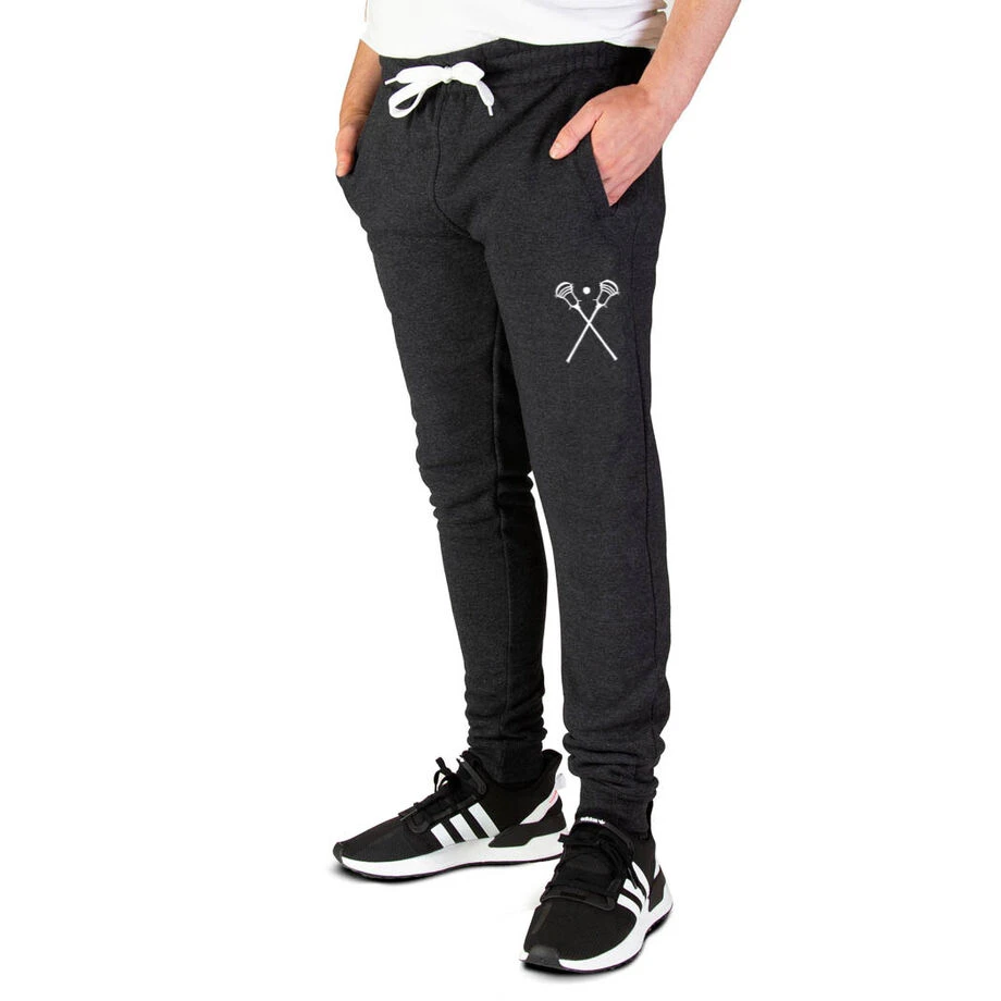 Guys Lacrosse Men's Joggers - Sticks 3 Guys Lacrosse Men's Joggers - Sticks