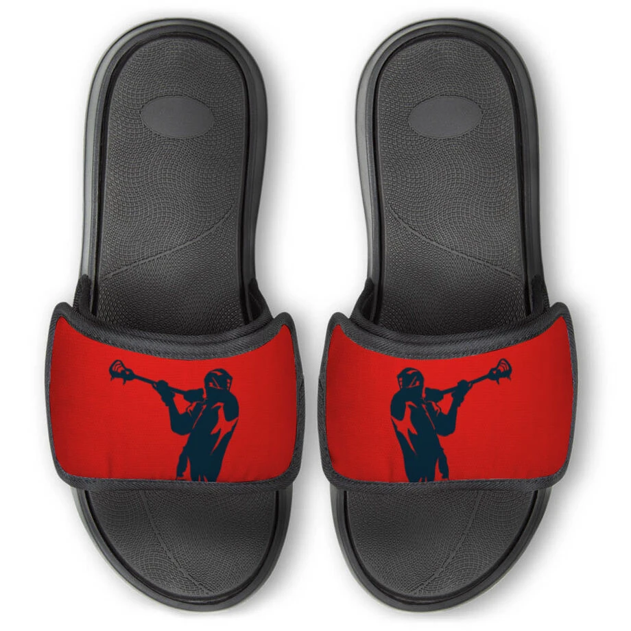 Guys Lacrosse Repwell® Sandal Straps - Lax Jumpshot 4 Guys Lacrosse Repwell® Sandal Straps - Lax Jumpshot - Image 2