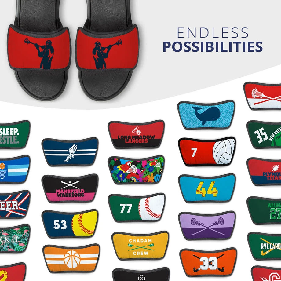 Guys Lacrosse Repwell® Sandal Straps - Lax Jumpshot 7 Guys Lacrosse Repwell® Sandal Straps - Lax Jumpshot - Image 5