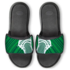 Guys Lacrosse Repwell® Slide Sandals - Stick Reflected
