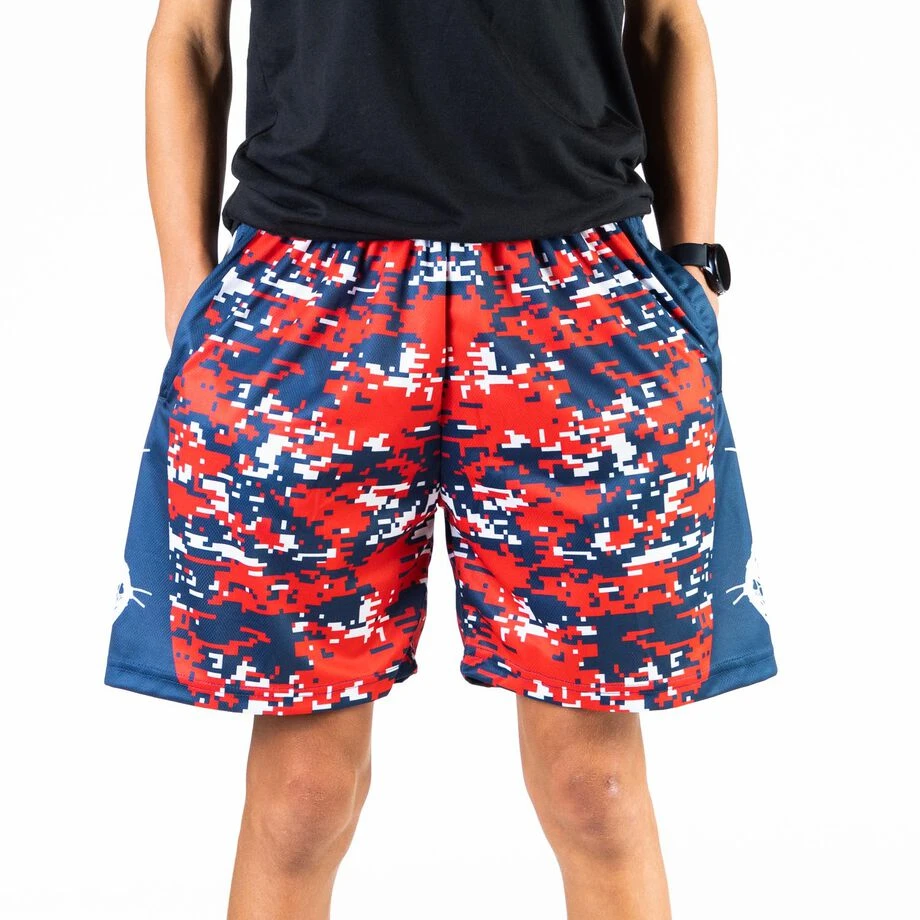 Lacrosse Shorts - Patriotic Digital Camo 7 Lacrosse Shorts - Patriotic Digital Camo - Image 5