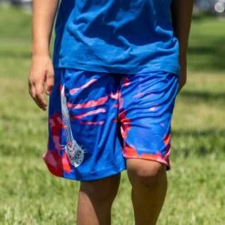 Lacrosse Shorts - Spiral Tie-Dye Red 15 Lacrosse Shorts - Spiral Tie-Dye Red -Sport Gift Store lx 11999 LIFESTYLE 2