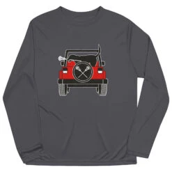 Guys Lacrosse Long Sleeve Performance Tee - Chillax Cruiser
