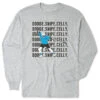 Guys Lacrosse Tshirt Long Sleeve - Dodge Snipe Celly 2 Guys Lacrosse Tshirt Long Sleeve - Dodge Snipe Celly -Sport Gift Store lx 12141 GRAY MAIN