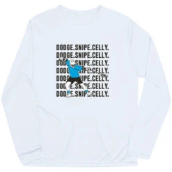 Guys Lacrosse Long Sleeve Performance Tee - Dodge Snipe Celly