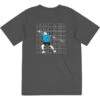 Guys Lacrosse Short Sleeve Performance Tee - Dodge Snipe Celly -Sport Gift Store lx 12144 GRAPHITE MAIN