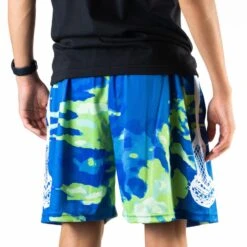 Lacrosse Shorts - Spiral Tie-Dye Green -Sport Gift Store lx 12177 3