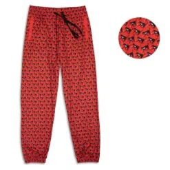 Guys Lacrosse Lounge Pants - Max The Lax Dog -Sport Gift Store lx 12299